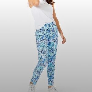 Lilly Pulitzer Cameron Cameron Saltwater Blue Suns Out Funs Out Luxletic SPF 50+